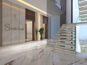 Da Manara apartment lift with modern design, secure system, and premium residential convenience in Pakistan