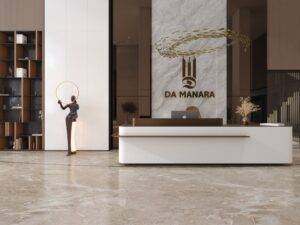 This image highlights the podium of Da Manara, a luxury residential project by The Visioners. Designed with elegance and modern architecture, the podium serves as the foundation of the development, offering premium facilities and a sophisticated environment for residents and visitors. It symbolizes Da Manaraβs commitment to world-class real estate, innovation, and luxury living in Pakistan