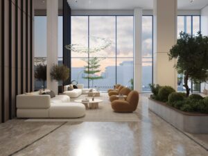 Da Manara luxury reception sitting area with modern interior design, elegant furniture, and premium lifestyle in Pakistan